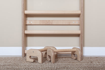 beech wood push-up bars